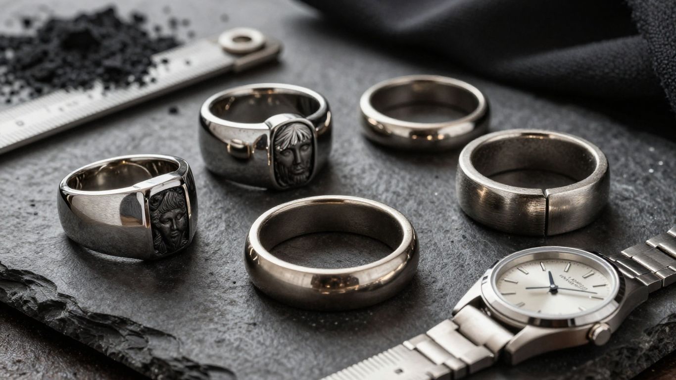 Bague noire homme : comment bien la choisir ?